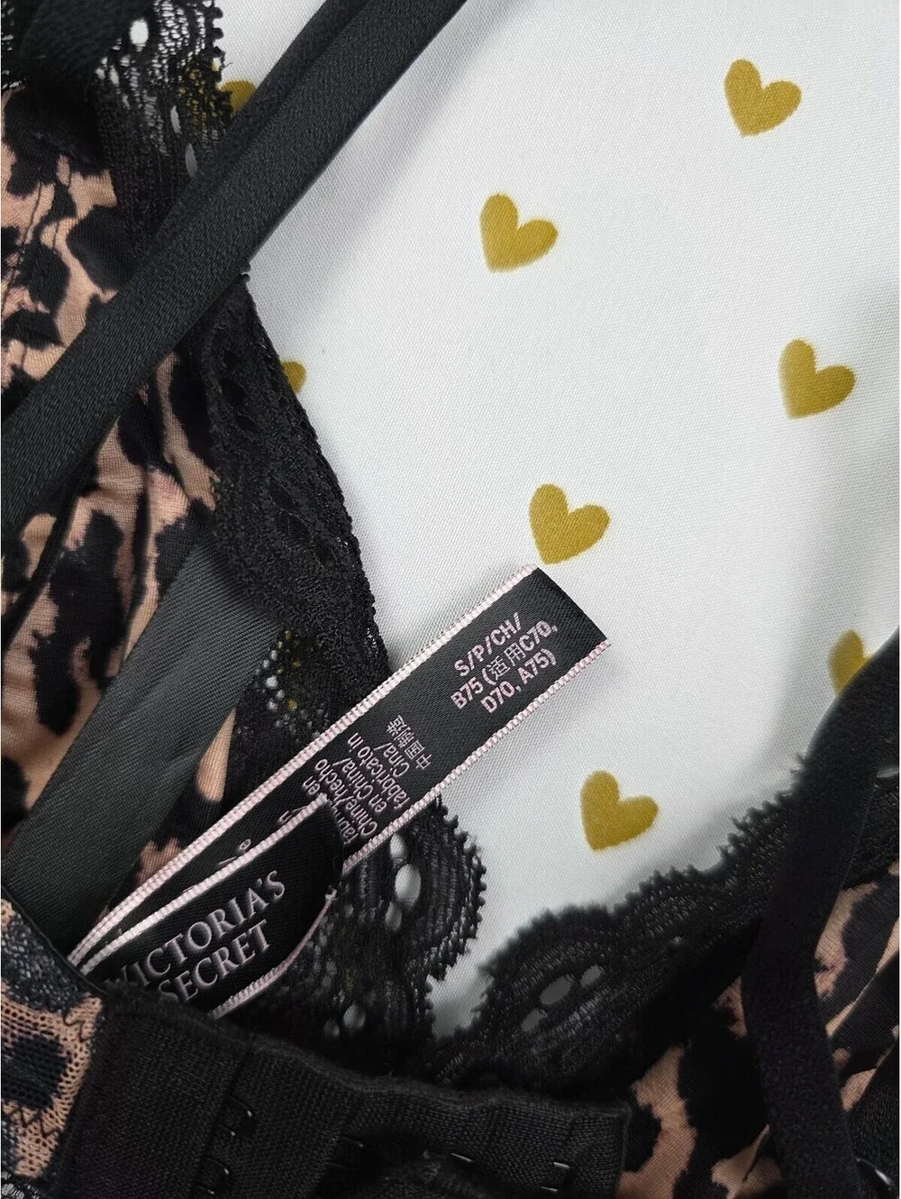 Victorias Secret Cheetah Leopard Soft Sexy Bralette Tank Top SMall